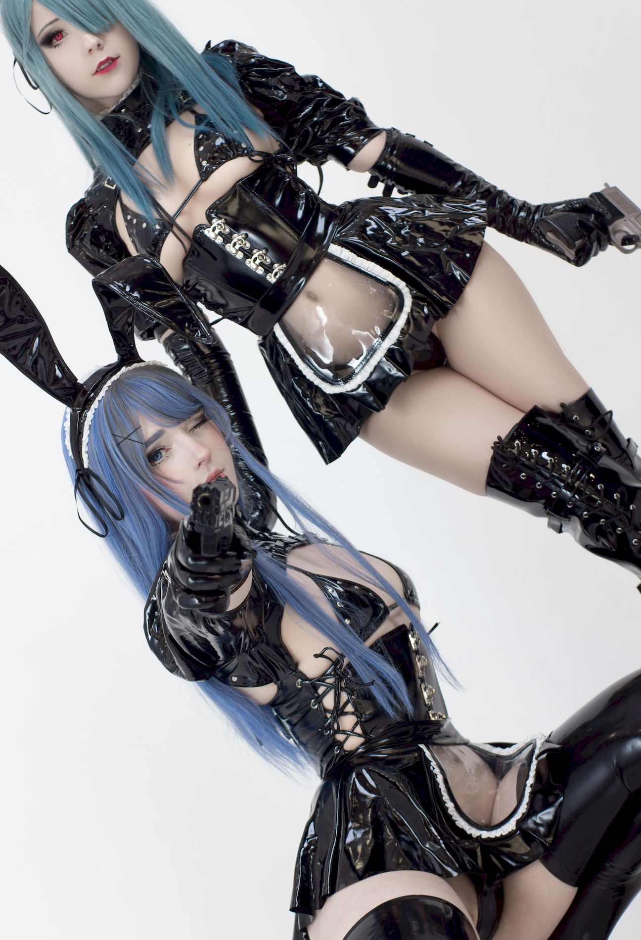 coserд ģ Twins Bunny Candy Latex Ʒͼ Ball P.7